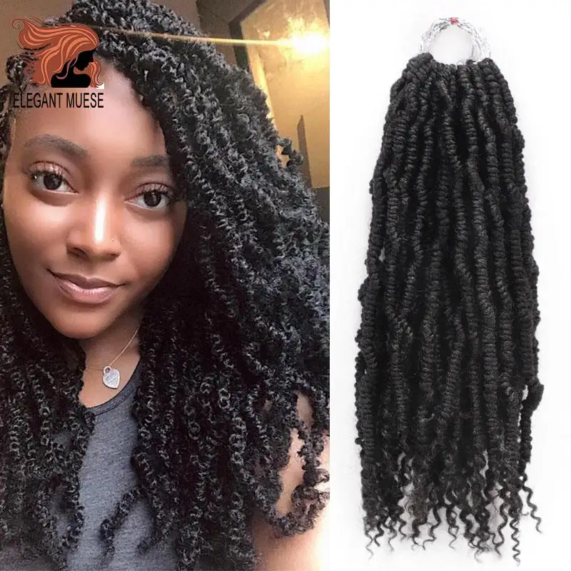 Pre Passion Twists Synthetic Crotchet Hair Extensions Ombre