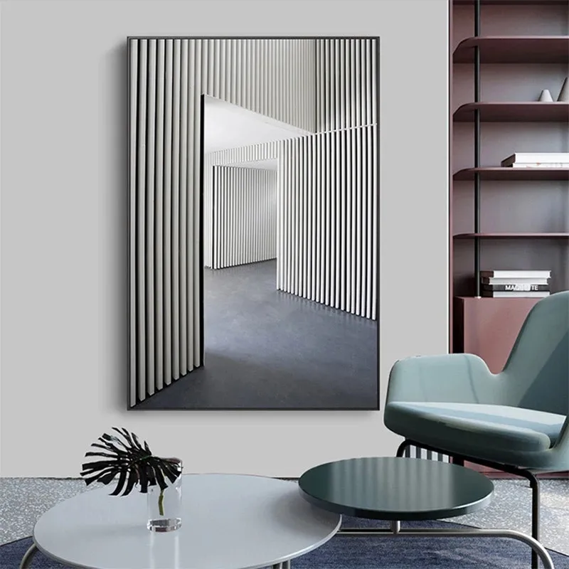 

Modern Light Luxury Simplicity Architectural Art Canvas Painting Poster and Prints Wall Art Picture for Cuadros Home Decoration