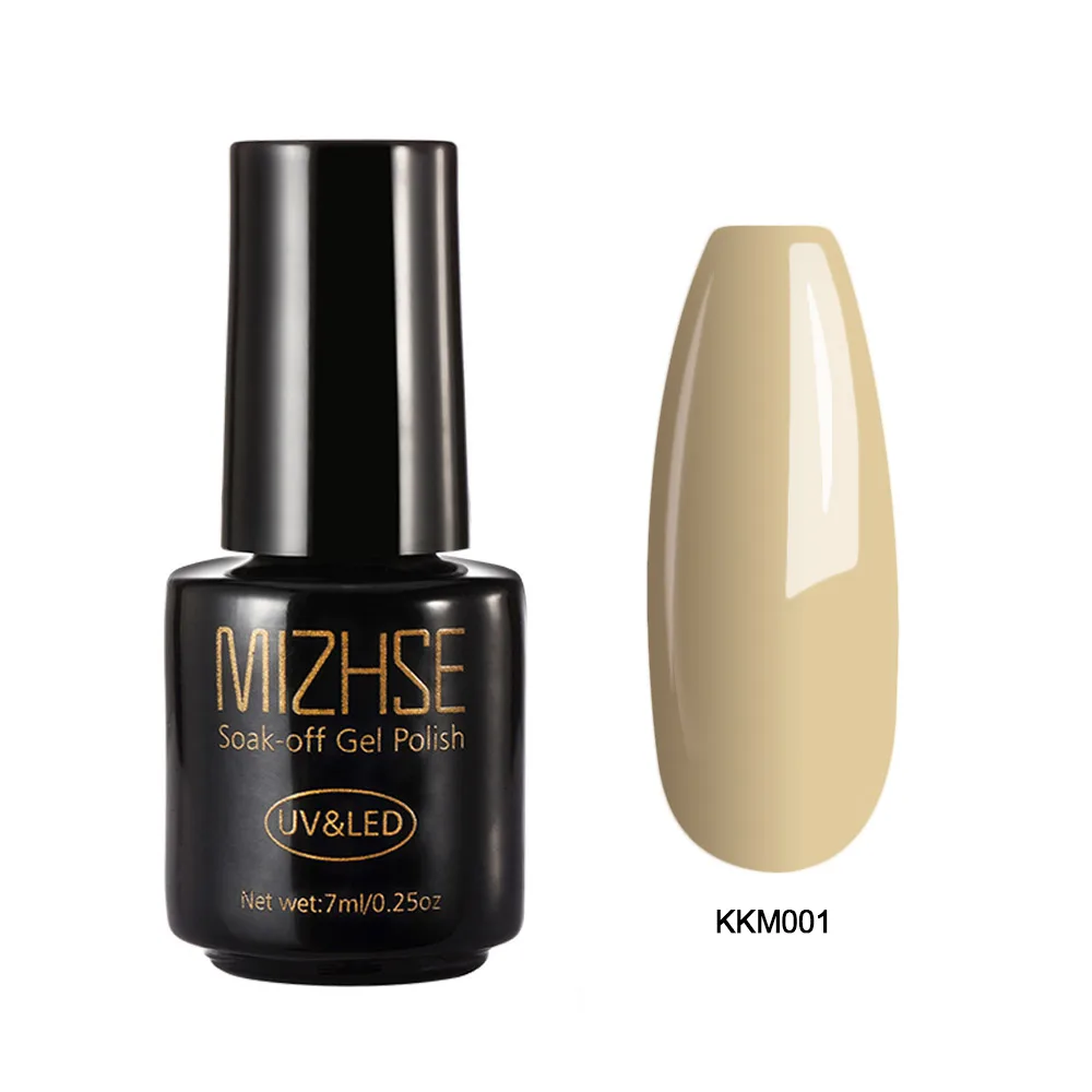 001 MIZHSE Гель-лак УФ излечиваемый полимерный гель Esmaltes Permanentes De Uv Y светодиодный гель Unghie Esmalte Semipermanente Gellack Hybrydy - Цвет: 001