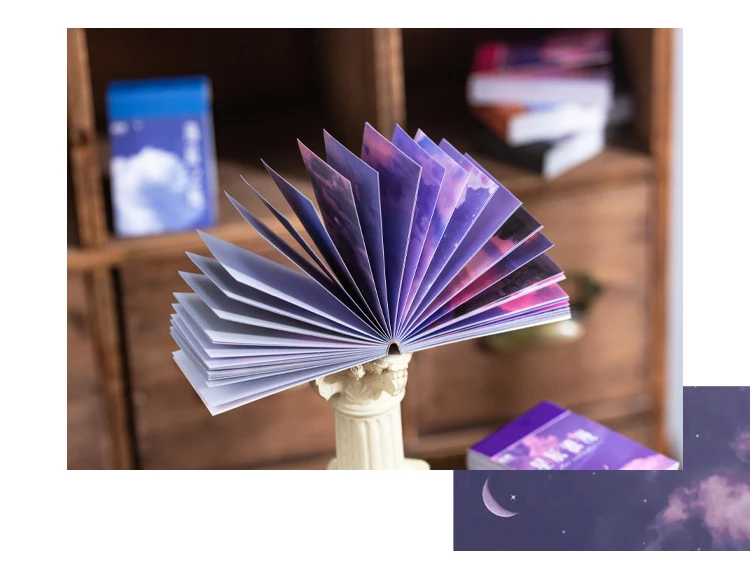 Mr.paper 6 Designs 50 Pcs/book Sky Island Series Ins Style Memo Pads Creative Handbook Stationery Office Supplies Memo Pads Mr.paper 6 Designs 50 Pcs/book Sky Island Series Ins Style Memo Pads Creative Handbook Stationery Office Supplies Memo Pads