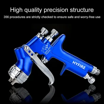 

HVLP spray gun hig performing Car Painting Spray Gun TT 1.3mm Nozzle 600ml