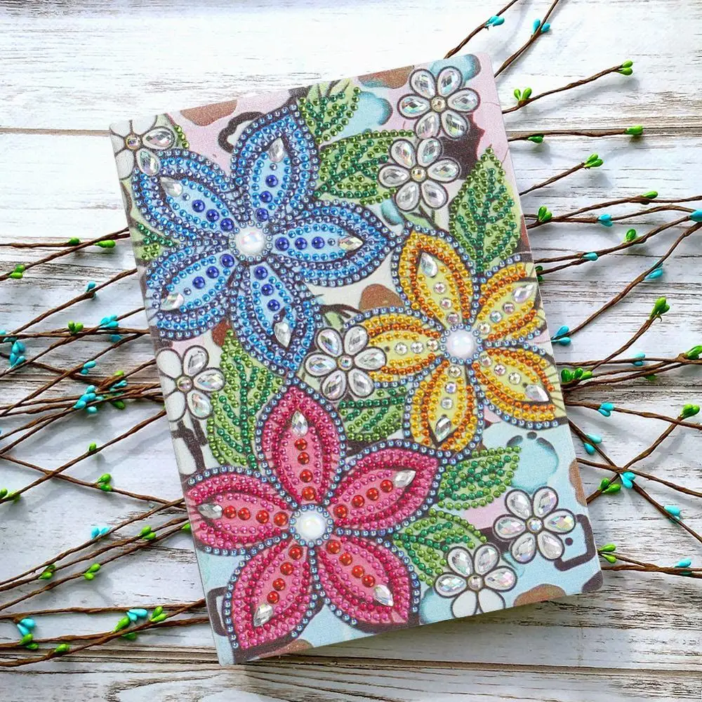 50 страниц A5 вышивка крестиком Sketchbook DIY особой формы алмазная живопись красивый