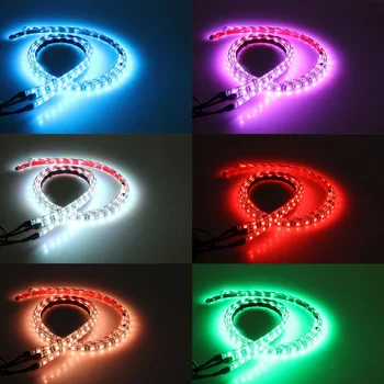 

IR Remote LED Strips Sensor Lights Car Truck Lighting Lamps Multi-Colors
