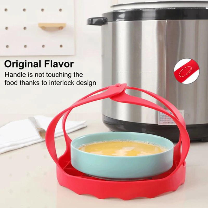 Food safe Silicone Pressure Cooker Sling Steamer condole belt Electric