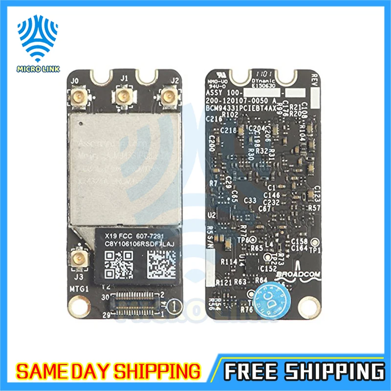 Аэропорт Bluetooth карты BCM94331PCIEBT4AX для MacBook Pro A1278 A1286 A1297 плата Airport 2011 2012 год