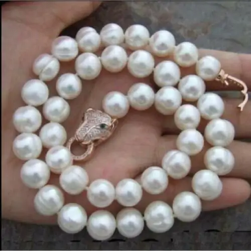 

CHARMING AAA 12-13MM NATURAL AKOYA WHITE PEARL NECKLACE 18