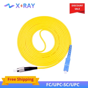 

5PCS/bag FC/ UPC-SC/ UPC Simplex mode fiber optic patch cord Cable 2.0mm or 3.0mm FTTH fiber optic jumper cable