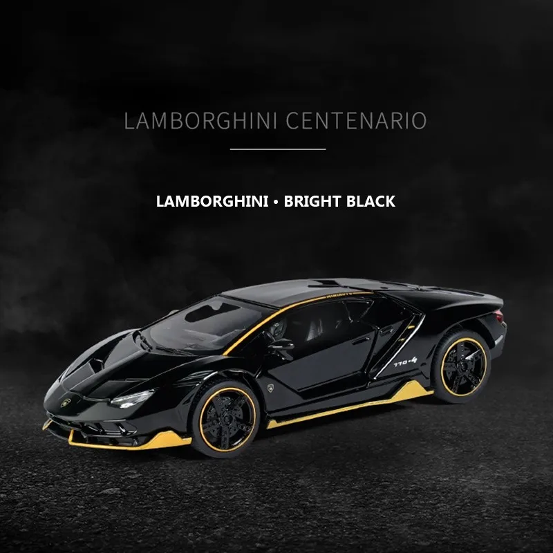 Новинка 2019 1:32 модель автомобиля из сплава 4 открытые двери Рэмбо LP770 звук и