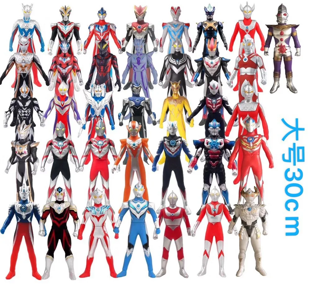 Экшн-фигурка Ultraman Z Tiga Geed Zero Orb 30 см Коллекционная модель множество моделей на
