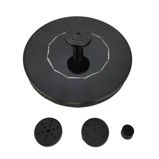 Medence Úszó Szökőkút Kültéri Kerti Dekoráció Víz Tó Napelemes Szivattyúk Az Udvar Készletekhez - Image 4