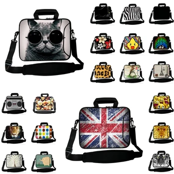

Fasion Neoprene Mesenger Handle Briefcase 9.7 10 10.1 11 12 13 14 15 17 15.6 13.3 11.6 inch Notebook Laptop Computer PC Bag Case