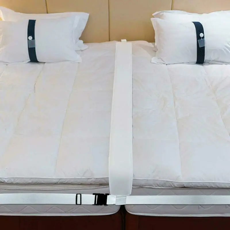 

Polyester Gap Filler Bed Bridge Guests Mattress Connector Converter Kit