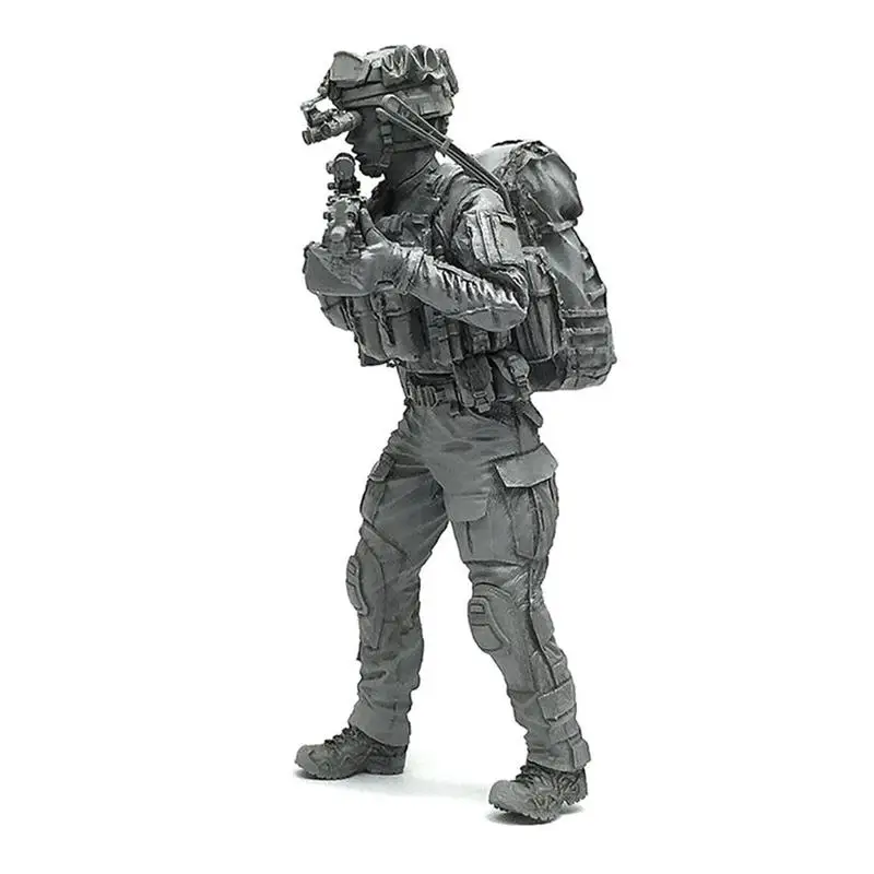 YUFAN 1/35 современный американский солдат специальной силы из смолы 5 см статическая эпоксидная смола модель игрушки включает в себя подлинную упаковку AH-02