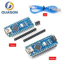 Nano With the bootloader compatible Nano 3.0 controller for arduino CH340 USB driver 16Mhz Nano v3.0 ATMEGA328P With USB Cable