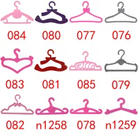 20 Pcs Barbies Furniture Hangers Doll Accessories,Bowknots/Heart-Shaped Finishing Tools,For Barbies Ken Doll,Clothes Accessories 2