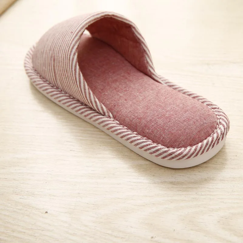 Xiaomi/пара хлопковых тапочек; женские летние льняные домашние тапочки ...