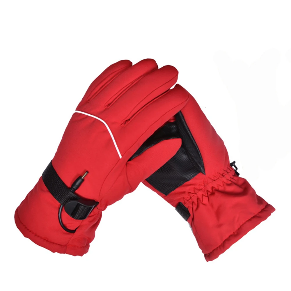 Новые мотоциклетные перчатки с подогревом Guantes Moto с сенсорным экраном на батарейках, мотоциклетные перчатки для езды на мотоцикле, зимние перчатки с подогревом - Цвет: 882-02