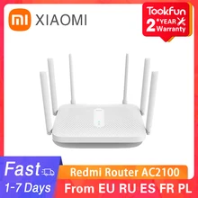Xiaomi Redmi AC2100 беспроводной маршрутизатор 2,4 г/5G двухчастотный Wifi 128 Мб оперативной памяти, освещению внешнего сигнала усилитель повторитель PPPOE Xiaomi Redmi AC2100 беспроводной маршрутизатор 2,4 г/5G двухчастотный Wifi 128 Мб оперативной памяти, освещению внешнего сигнала усилитель повторитель PPPOE