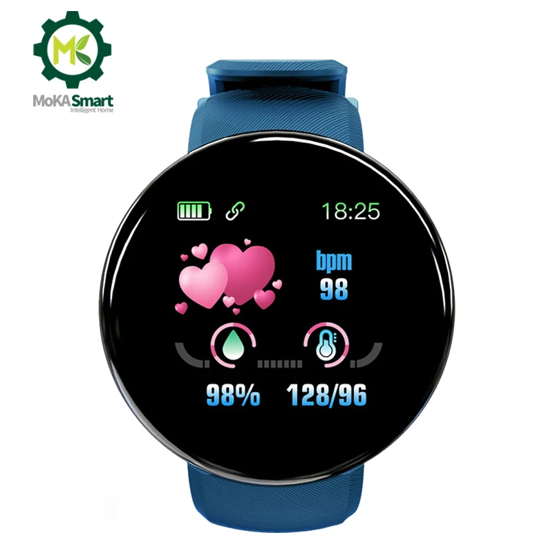 

Sport Fitness tracker Men Women Smart band Blood Pressure Sleep monitoring Pedometer Smartwatch For Android and IOS Phone