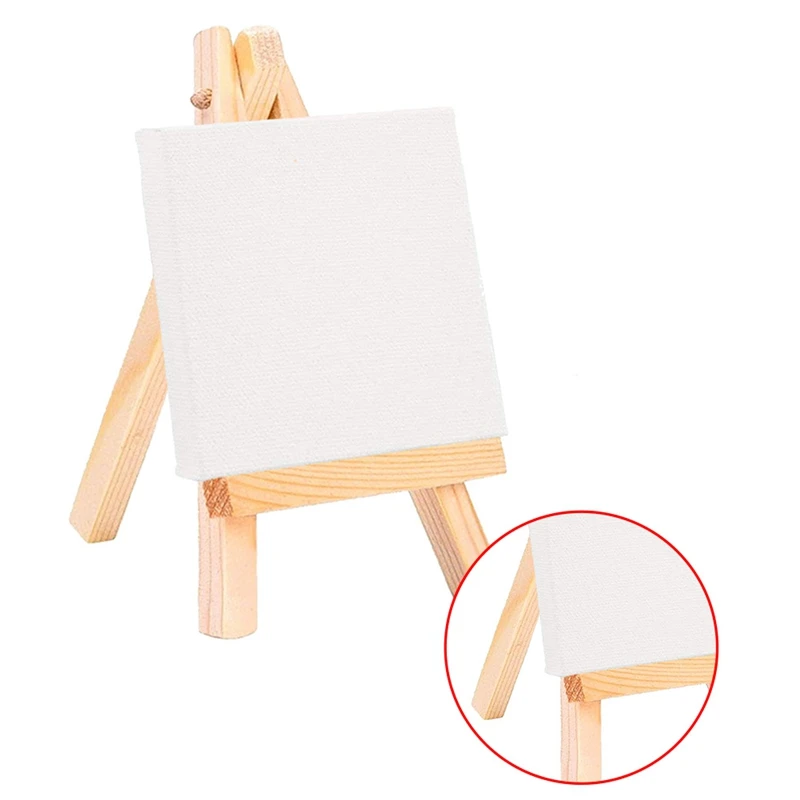 Wooden Easel Mini For Oil Painting Canvas