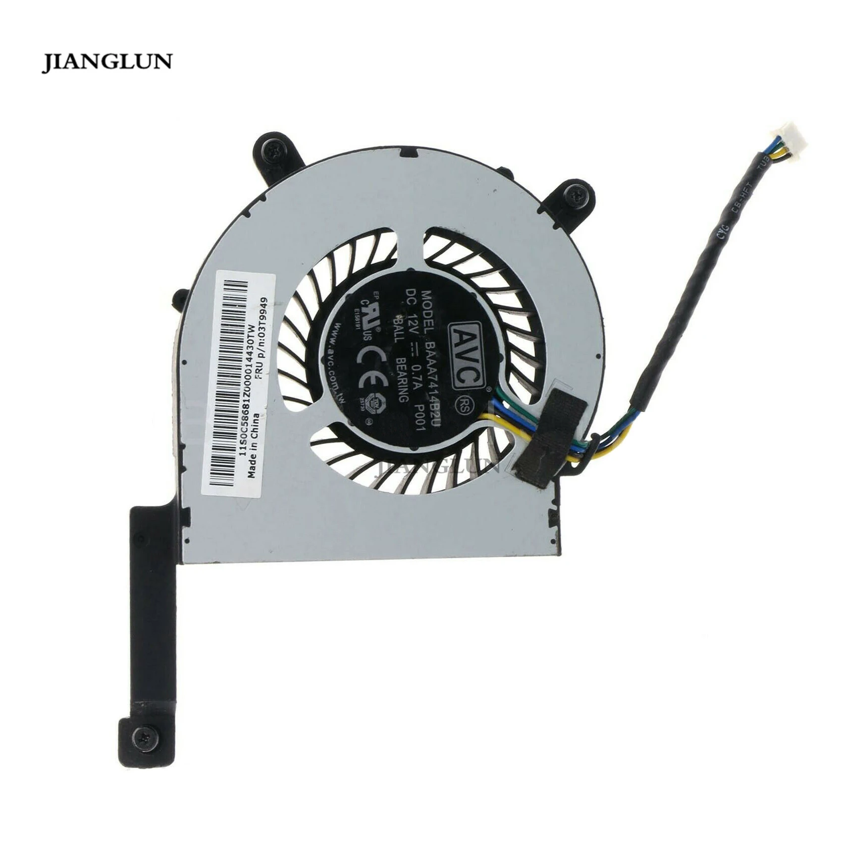 Вентилятор охлаждения ЦП JIANGLUN для Lenovo thinkцентр M73 M83 M93 M93p 03T9949 | Компьютеры и офис