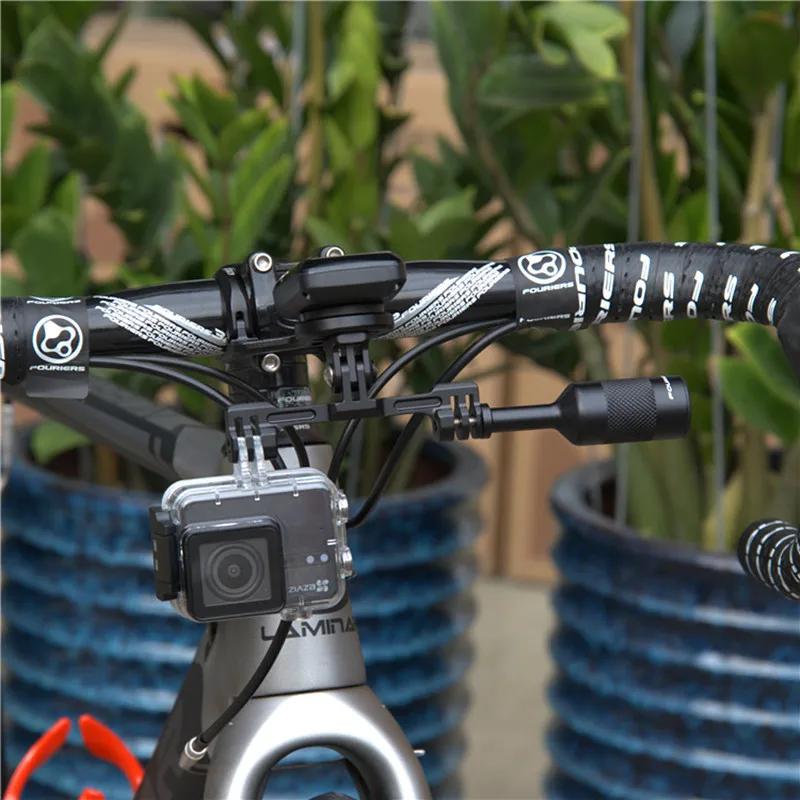 Fouriers Gopro адаптер велосипедный светильник держатель камеры удлинитель адаптер совместимый для G armin Bryton компьютерное крепление