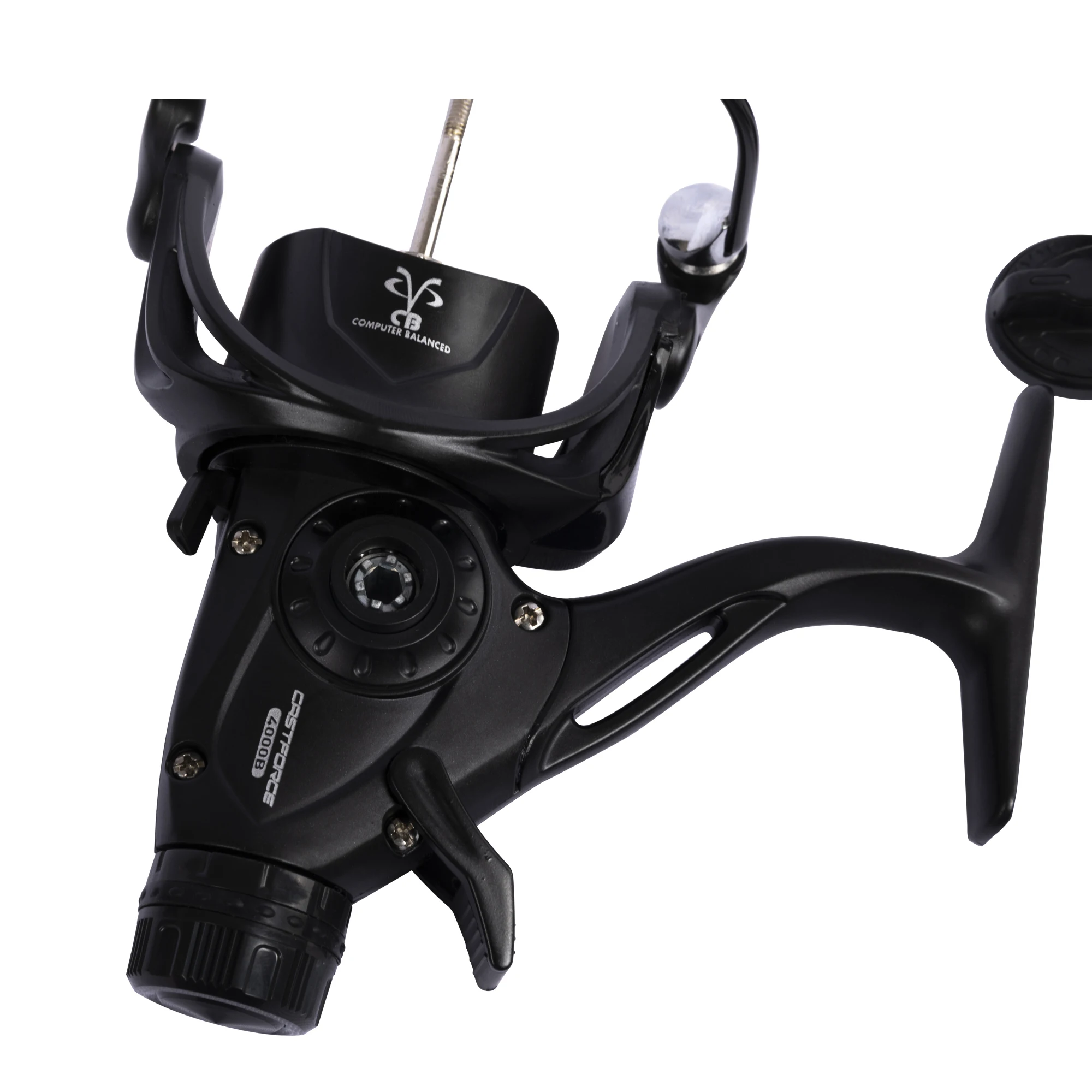 MIFINE CASTFORCE Double Brake Spinning Fishing Reel 10KG Max Drag 5.1:1 Gear Ratio Freshwater Carp Fishing Coil