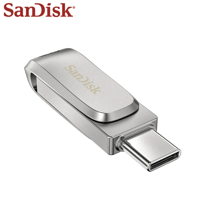 Original Sandisk Ultra Dual Drive Usb Type C 128gb 64gb 32gb Flash Disk 256gb 512gb Metal Memory Stick Usb Type A - Usb Flash AliExpress