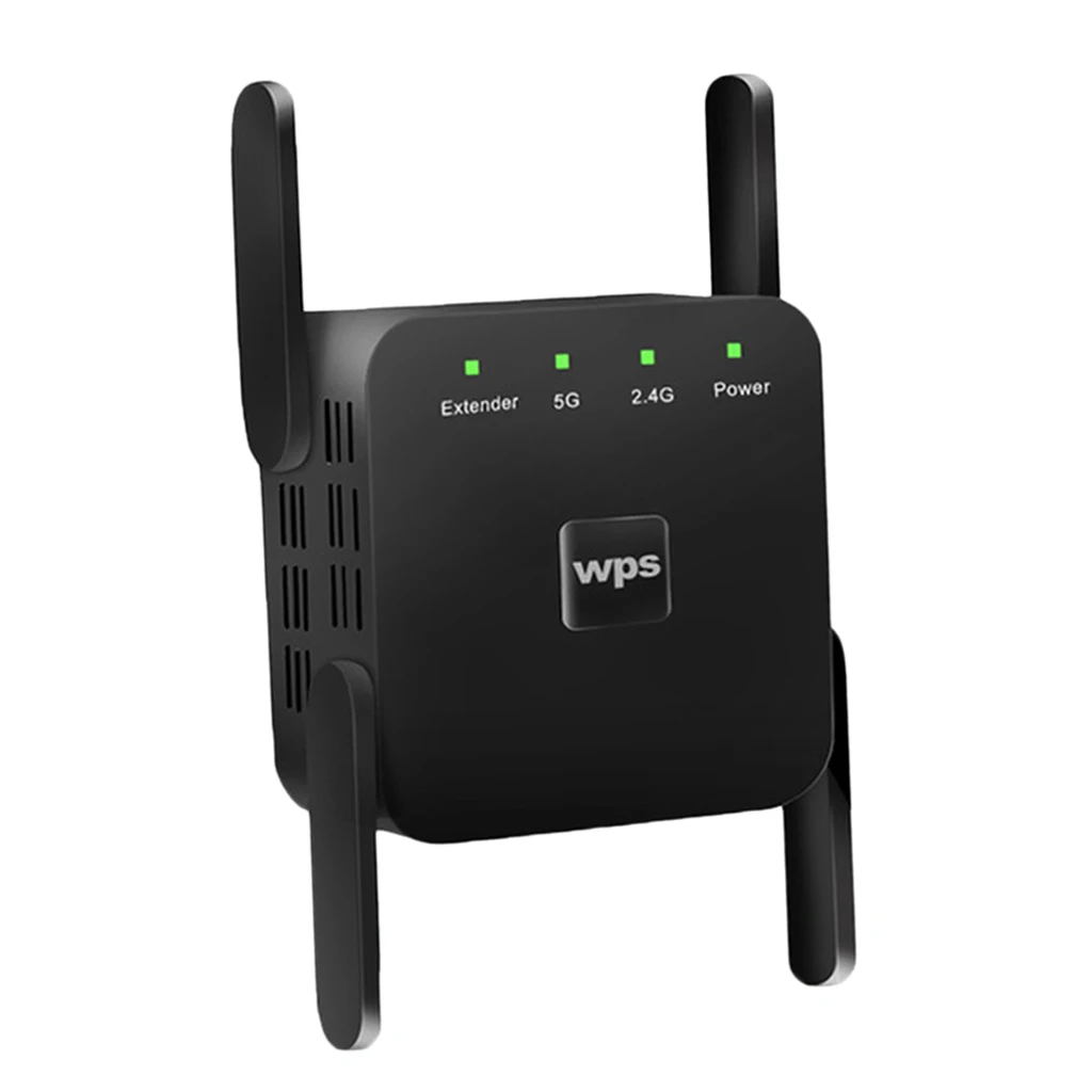 1200 Мбит/с 2 4G 5G Беспроводной Wi Fi ретранслятор 4 антенны Усилитель сигнала