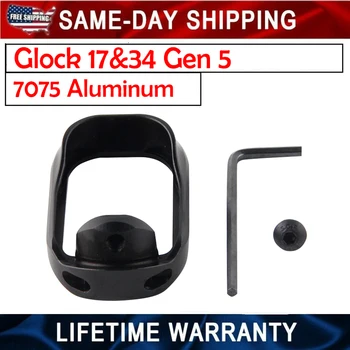

CHEAP SHIPPING New 7075 Aluminum CNC Flared Magwell Glock 17&34 GEN5 QT203
