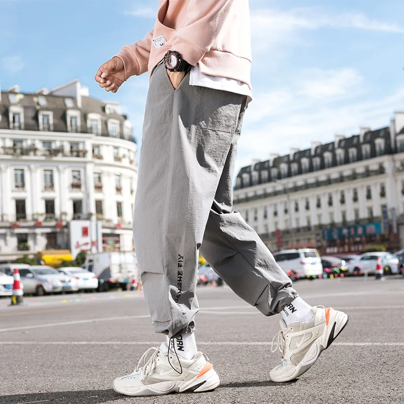 

2020 Spring Main Push Japanese-style Exterior Large Size Printed Bouquet Feet Casual Pants M-5x Hk1983