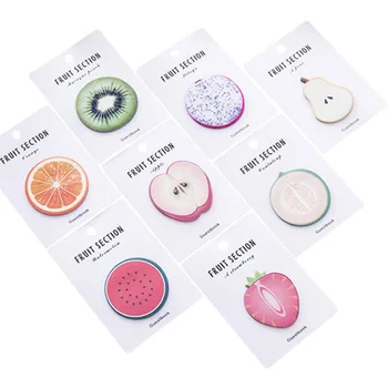 

Fruit Memo Pad Kawaii Stationery Cute Planner Stickers Student Memo Sheets Novelty Sticky Notes Stationery Office Supplies