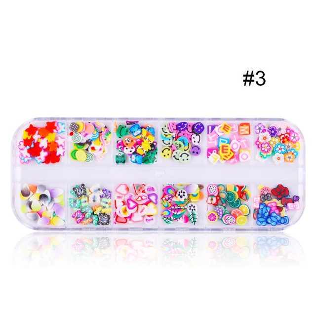 Grid/Set  Nail Art 3D Flakes iridescent Nail Sequins Sparkly 3D Thin Butterfly Flakes Polish Decor For Nail Art Accessories