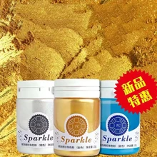 15g30g пищевой цвет жемчужная пудра Украшения Торта Инструменты Пигмент перламутровый блеск пыль Слюда Порошок розовое золото серебристый Блестящий пигмент