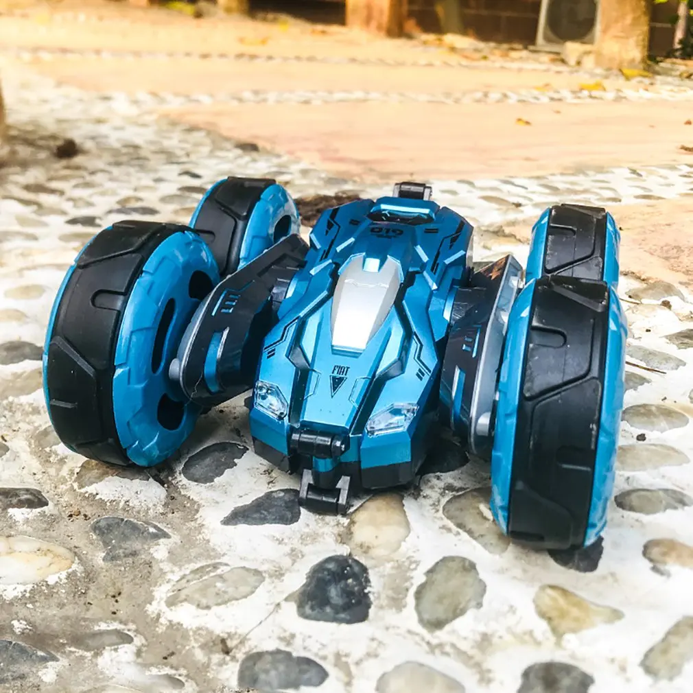 Новое обновление 2,4G двухсторонний трюковый автомобиль 360 Вращающийся детский трюк деформация пульт дистанционного управления автомобиль высокоскоростной альпинистский автомобиль режим