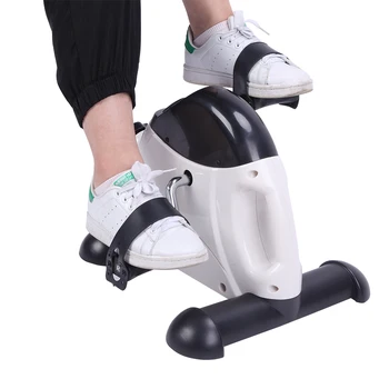 

Portable Home Use Hands and Feet Trainer Mini Exercise Bike effectively Reduce Fat&Calories Mini Indoor Cycling Bike White&Black
