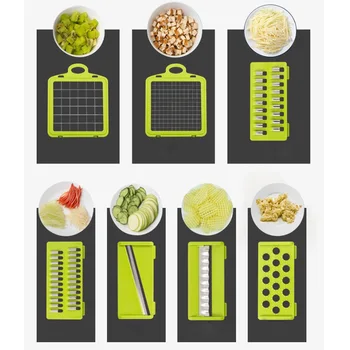 

1Set Stainless Steel Vegetable Cutter 31.8*11.5*11.5CM Kitchen Accessories Fruit Cutter Potato Peeler Carrot Cheese Slicer