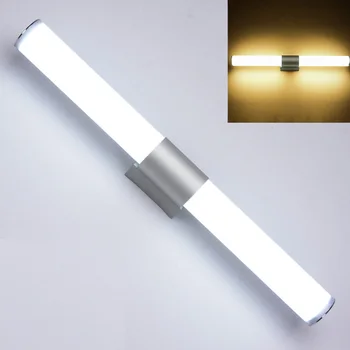 

12/16/22 W Acrylic Bathroom Warm White Modern Metal Base Soft Fixture Toilet Cabinet Wall LED Light Led Light