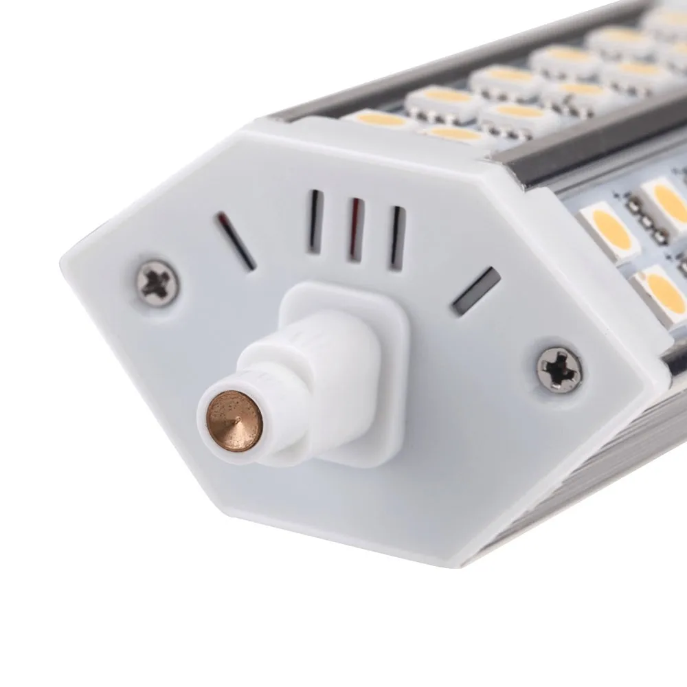 R7S 7W 36 led 5050 SMD 에너지 절약 전구 램프 118mm 따뜻한 흰색 100-240V 할로겐 투광 조명 교체
