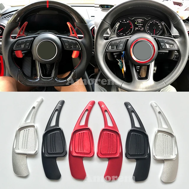 Lenkrad Shift Paddle Shifter Für Audi A3 / S3 facelift A5 S5 2017 A4 B9 Q7  2016-2017 TT TTS Verlängerung Getriebe Getriebe - AliExpress