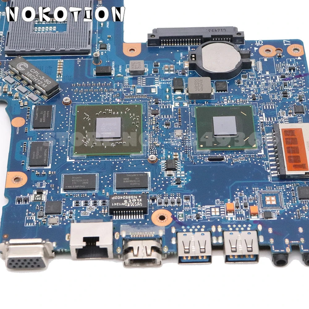 Материнская плата NOKOTION H000051770 для ноутбука Toshiba Satellite L850 C850 материнская HM76 DDR3 HD 7600M