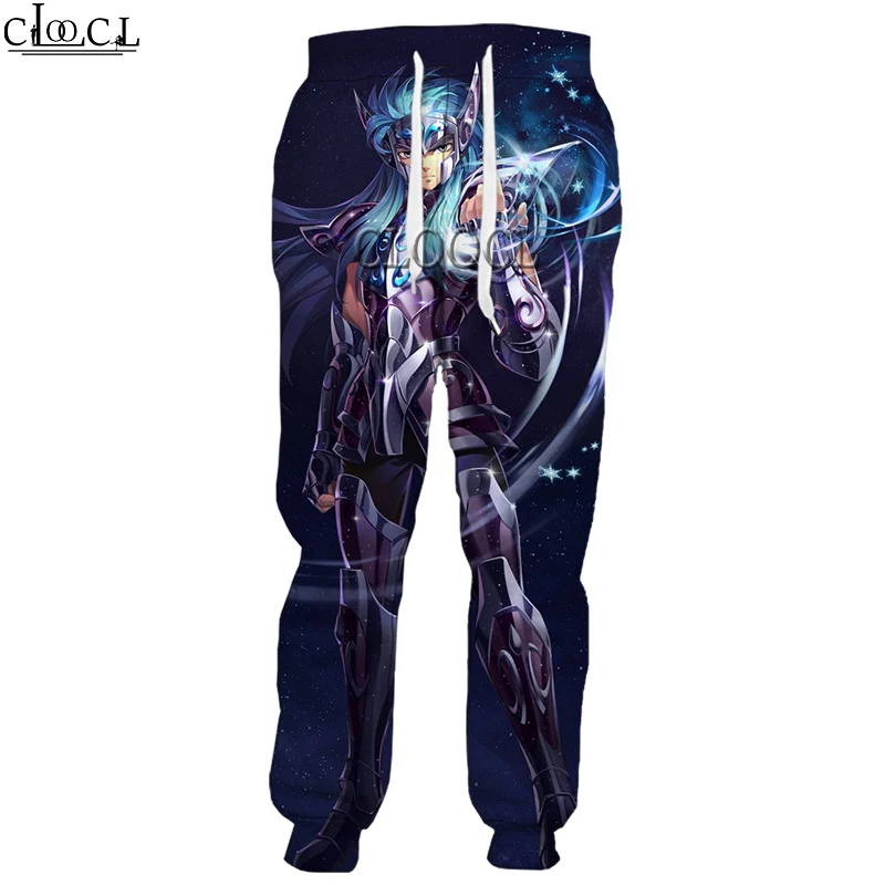 

HX 2020 Newest Anime The Knights of The Zodiac Saint Seiya 3D Print Men Women Pants Funny Casual Harajuku Sweatpants Trousers