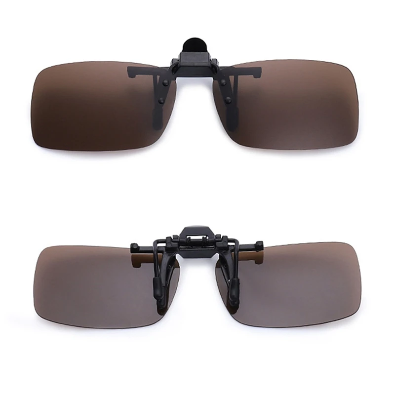 Клип на солнцезащитные очки для вождения ночного видения линзы солнцезащитные очки для мужчин и женщин с футляром и стеклами ткань - Название цвета: CE-S