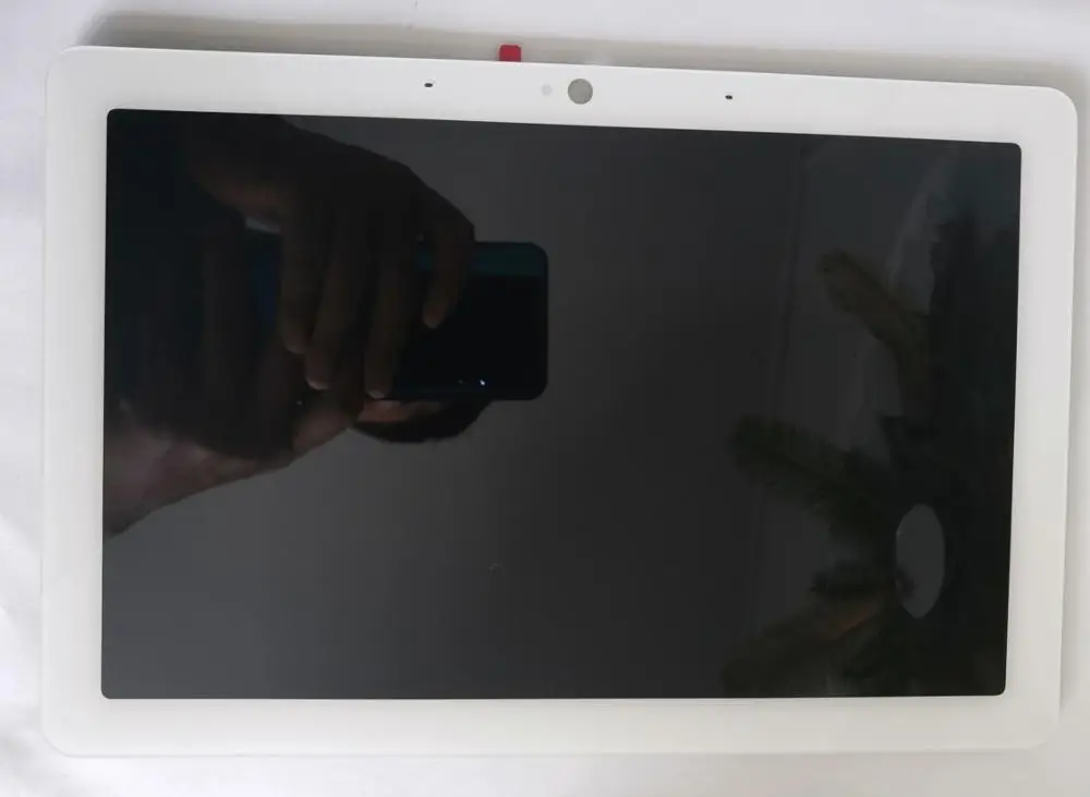 Polegada Lcd com Tela de Toque para o Google Casa Ninho Hub Max Tela Cheia Digitador Assembléia Sensor 10.1 - Imagem 2
