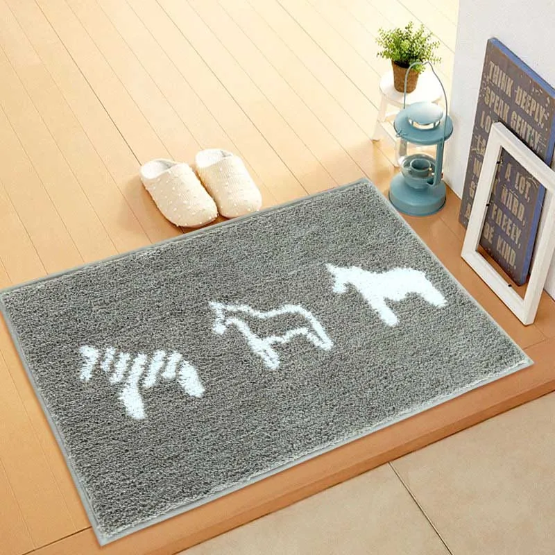 Коврик для гостиной декоративный молитвенный напольный коврик для спальни влагопоглащающая поверхность Противоскользящий ковер 4 размера