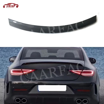 

CLS Class Carbon Fiber Rear Boot Lid Spoiler for Benz W257 C257 CLS400 CLS550 AMG Spoiler 2018 2019 FRP Trunk Wings