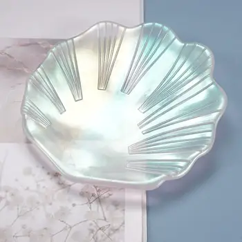 

Handmade Cute Dish Resin Mold Jewelry Making Tools Bulldog Shell Bear Flower Plate Silicone Resin Casting Dish Mould