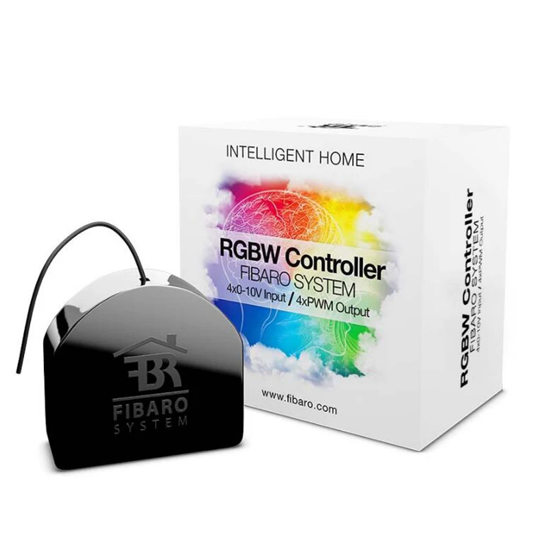 FIBARO Z-Wave Plus RGBW контроллер FGSRGBW-441 для светодиодный RGB/RGBW полосы