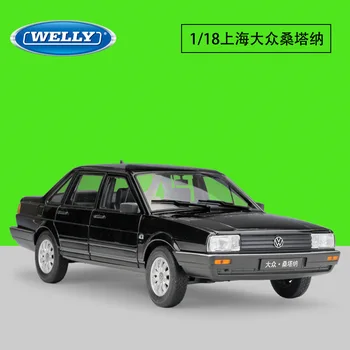 

1:18 Volkswagen Santana Classic Alloy Model Car Static Metal Model Vehicles With Retail box