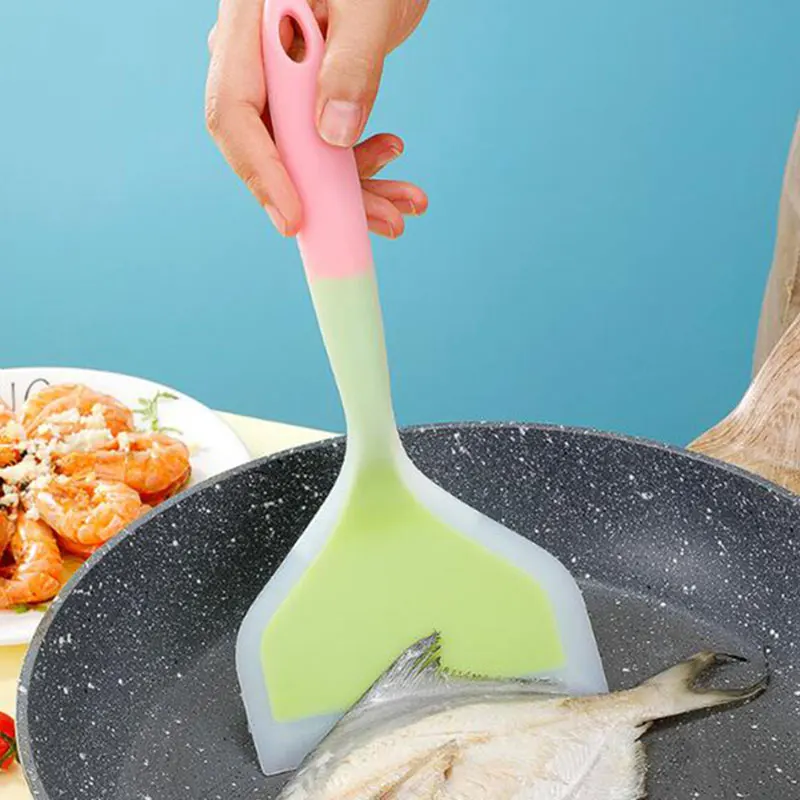 Set De 7 Spatules En Silicone Rose Pour Pâtisserie - Résistant à La Chaleur, Lave-vaisselle Safe - 4